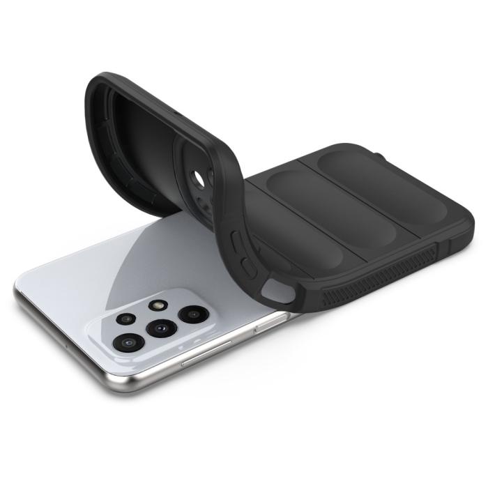 Bild 6,  Samsung Galaxy A23 5G Skal Magic Shield TPU Svart - Teknikhallen.se