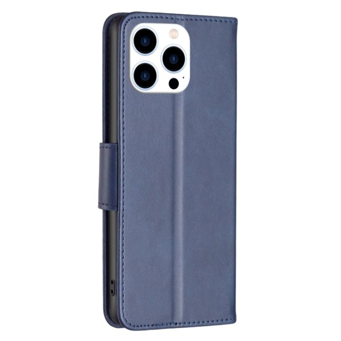Bild 3,  iPhone 15 Pro Fodral Shark Solid Läder Blå - Teknikhallen.se