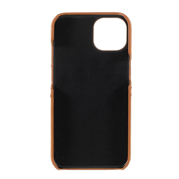 Bild 4,  iPhone 13 - Mobilskal Läder Med Kortfack - Brun - Teknikhallen.se