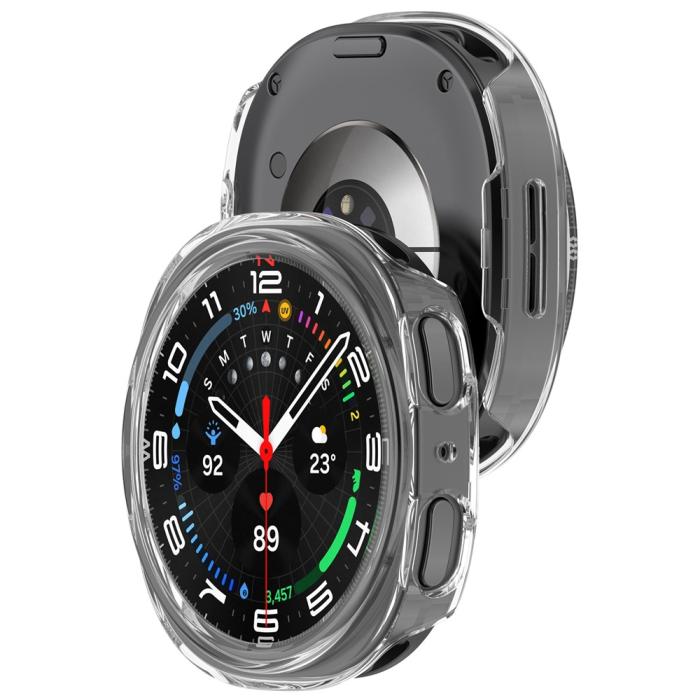 Bild 6,  Samsung Galaxy Watch 8 44 mm Skal Transparent - Teknikhallen.se