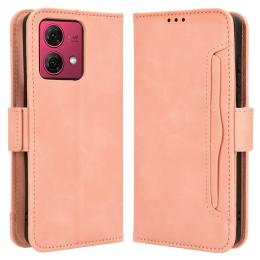  Motorola Moto G84 5G Fodral Med Avtagbart Kortfodral Rosa - Teknikhallen.se