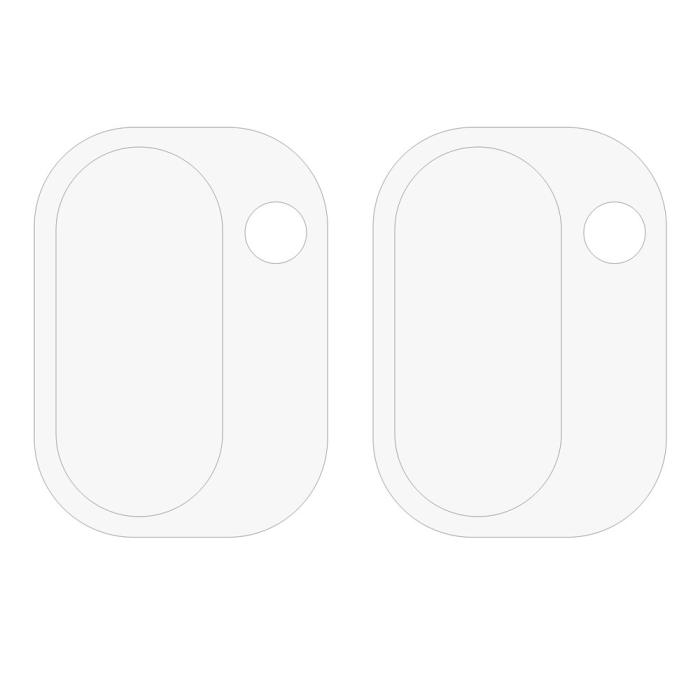 Bild 2,  OnePlus 15R 2-PACK Linsskydd Härdat Glas Transparent - Teknikhallen.se