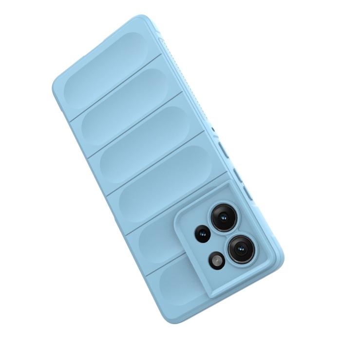 Bild 4,  Motorola Edge 50 Skal Magic Shield Blå - Teknikhallen.se