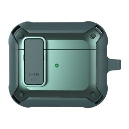  AirPods 3 Skal Shockproof Hybrid Armor Grön - Teknikhallen.se