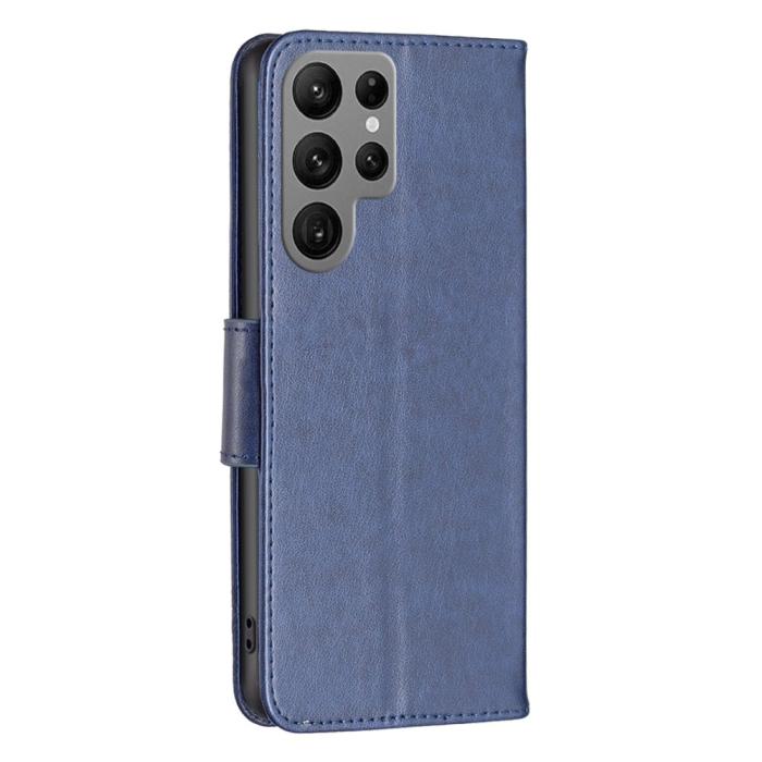 Bild 5,  Galaxy S24 Ultra Fodral Med Fjäril Tryck Mörk Blå - Teknikhallen.se