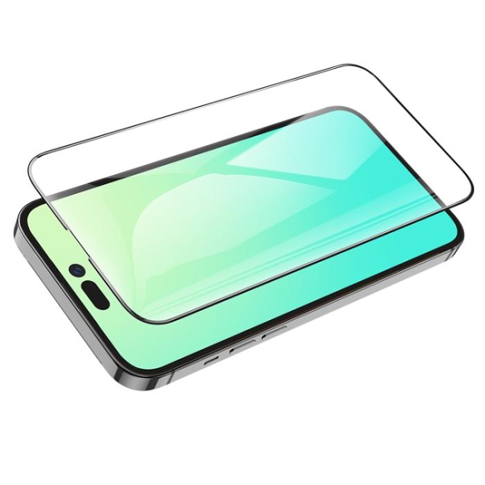 Bild 2, HOCO HOCO iPhone 14 Pro Skärmskydd Heltäckande Nano 3D - Teknikhallen.se