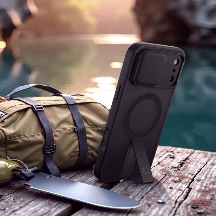 Bild 6, Tech-Protect T-P iPhone 18 Pro Max/17 Pro Max Skal MagSafe Kevlar Aura - Teknikhallen.se