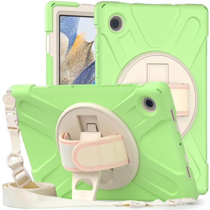 Bild 3,  Galaxy Tab A8 10.5 Roterande X-Shape Hybrid Skal - Teknikhallen.se