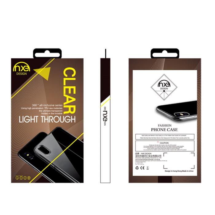 Bild 5, NXE iPhone 12 / 12 Pro - NXE Transparent TPU Skal - Teknikhallen.se