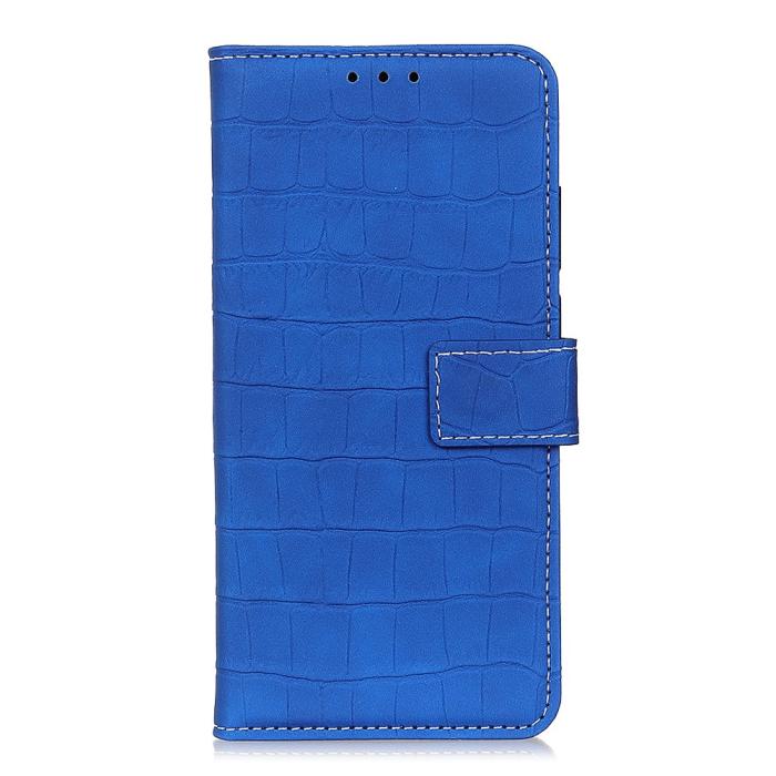 Bild 2,  OnePlus Nord CE 2 5G Fodral Krokodil Textur Blå - Teknikhallen.se