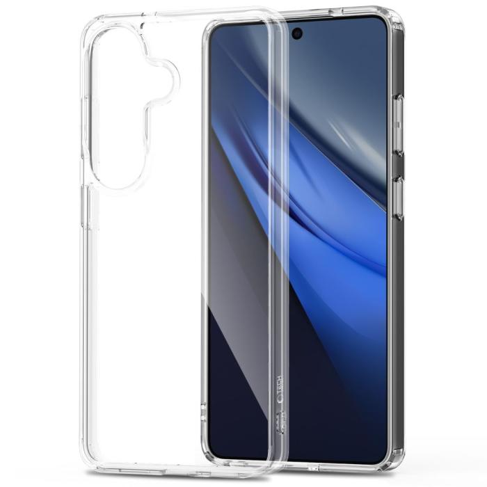 Bild 2, Tech-Protect Tech-Protect Galaxy S26 Plus Skal FlexAir Hybrid Transparent - Teknikhallen.se
