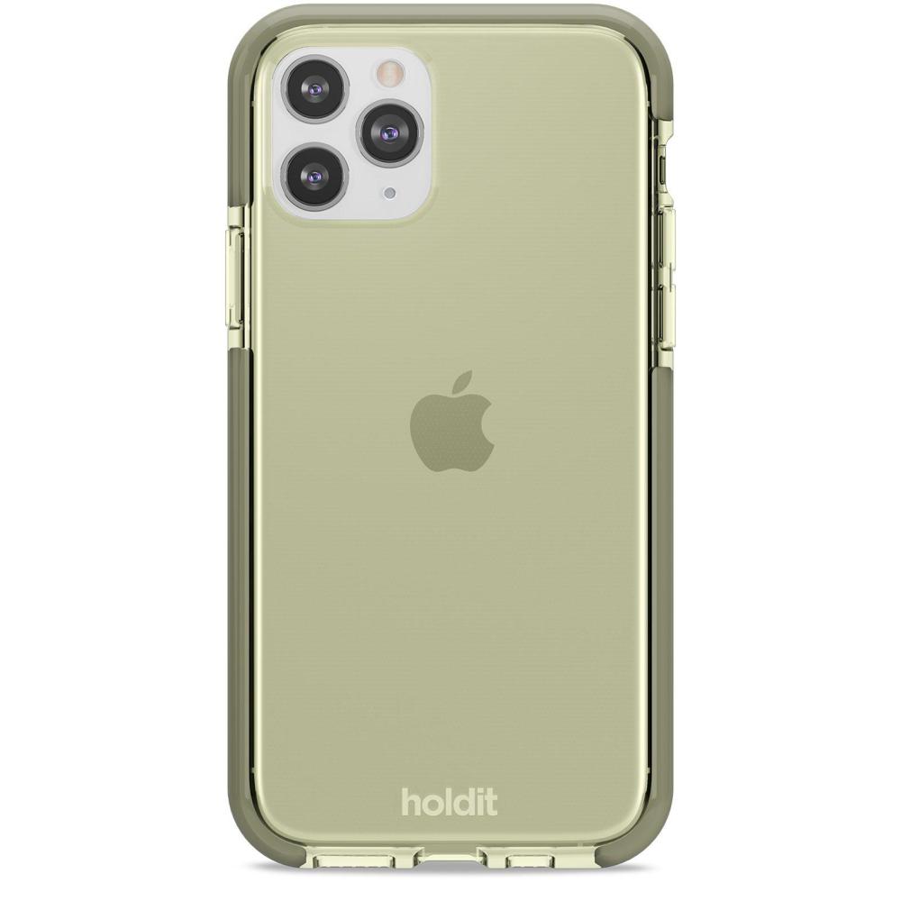 holdit holdit iPhone 11 Pro/X/Xs Skal Seethru Khaki Green - Teknikhallen.se