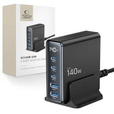 Tech-Protect Tech-Protect 140W Laddstation USB-C / USB-A Svart - Teknikhallen.se