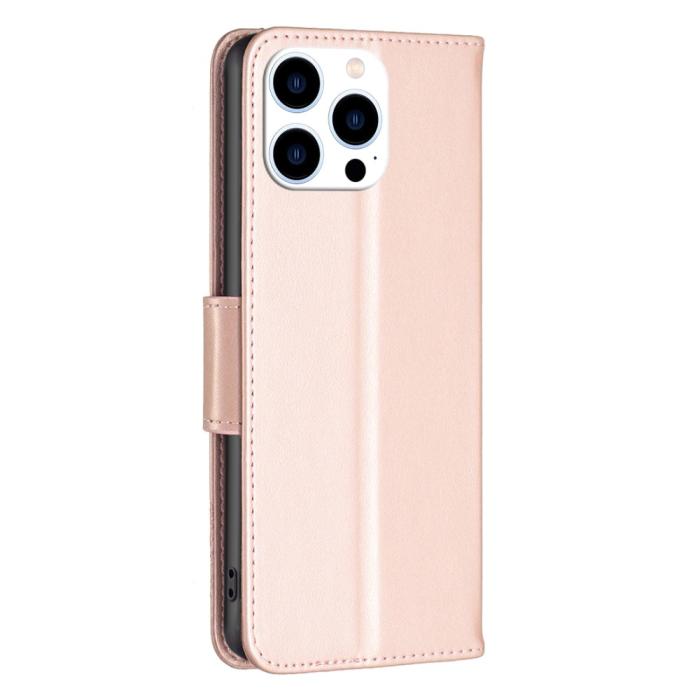 Bild 5,  iPhone 16 Pro Max Fodral Med Fjäril Tryck Roséguld - Teknikhallen.se