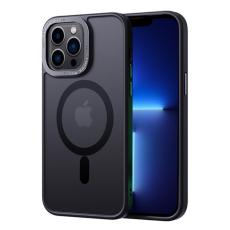  iPhone 13 Pro Max Skal MagSafe Hybrid Matt Svart - Teknikhallen.se