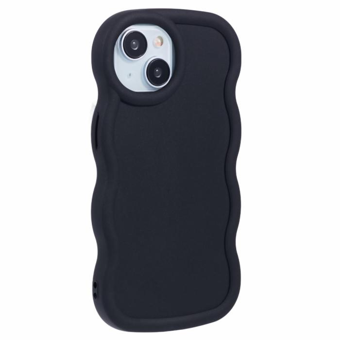 Bild 3,  iPhone 14 Mobilskal Wavy Svart - Teknikhallen.se