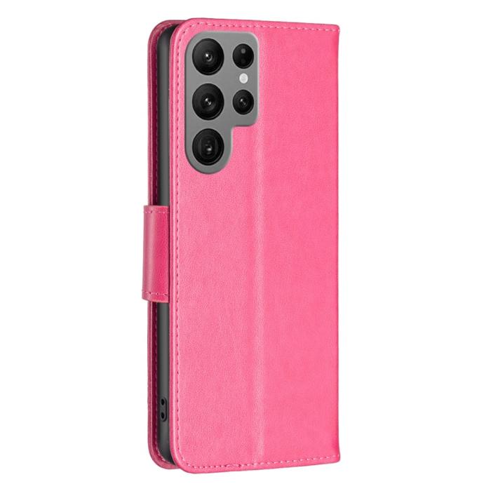 Bild 5,  Galaxy S24 Ultra Fodral Med Fjäril Tryck Rosa - Teknikhallen.se