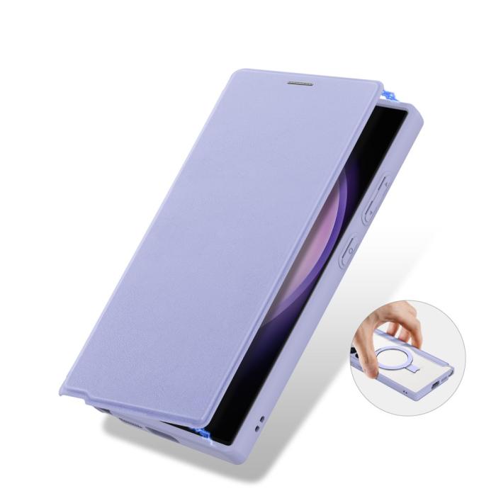 Bild 2, DUX DUCIS DUX DUCIS Galaxy S24 Ultra Skin X Pro RFID Fodral MagSafe Kickstand - Teknikhallen.se