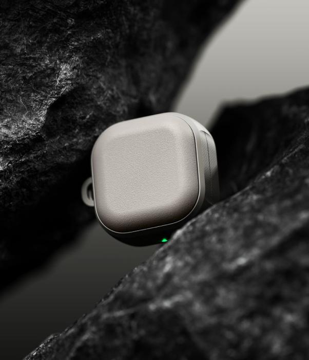 Bild 4, Ringke Ringke Galaxy Buds 4 / 4 Pro Skal MagSafe Onyx Warm Grey - Teknikhallen.se