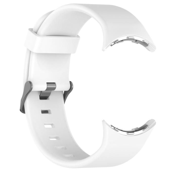 Bild 2,  Google Pixel Watch 4 / 3 45 mm Armband Silikon Vit - Teknikhallen.se
