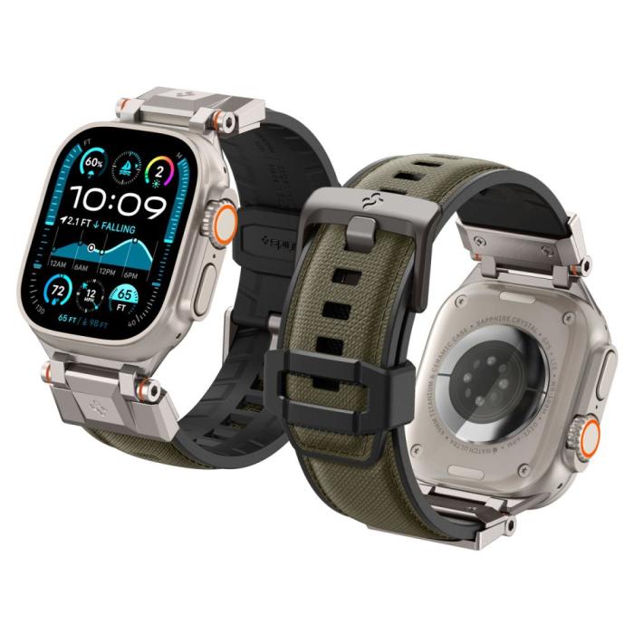 Bild 2, Spigen Spigen Apple Watch 42/44/45/46/49 mm Armband DuraPro Armor - Teknikhallen.se