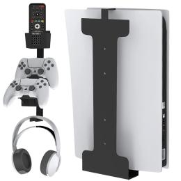  PS5 Universal Väggfäste I Metall För Konsol, Handkontroll, Headset - Teknikhallen.se