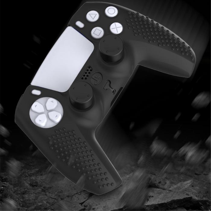 Bild 6,  PlayStation 5 Grip Skal Silikon Svart - Teknikhallen.se
