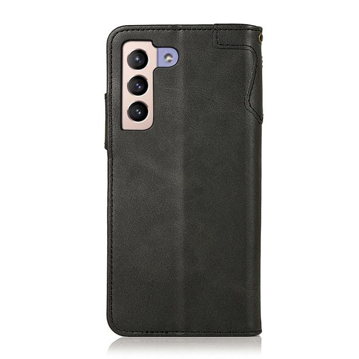 Bild 3, KHAZNEH KHAZNEH Samsung Galaxy S22 Plus Fodral Magnetisk Mässing Svart - Teknikhallen.se
