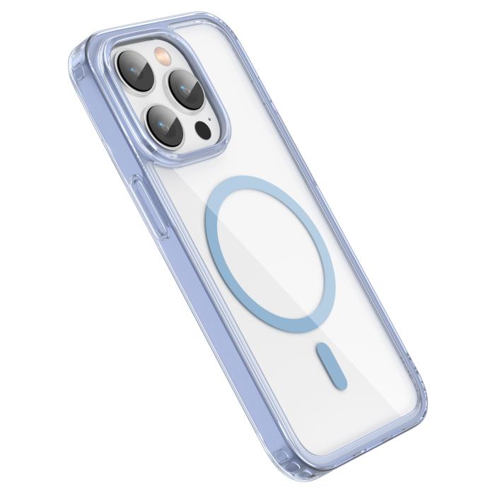 Bild 3, ColorPop ColorPop iPhone 14 Pro Skal CH MagSafe Transparent/Ljus Blå - Teknikhallen.se