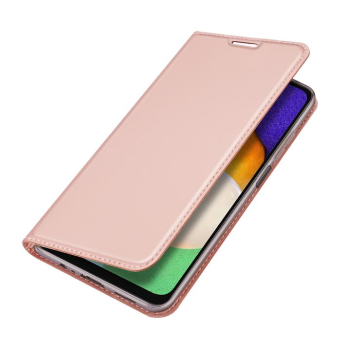 Bild 4, DUX DUCIS DUX DUCIS Samsung Galaxy A04s / A13 5G Fodral Skin Pro Roséguld - Teknikhallen.se