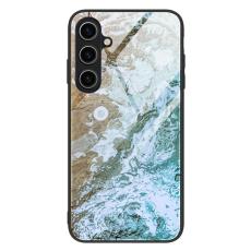  Samsung Galaxy A05s 4G Skal Marmor H&auml;rdat Glas Beach - Teknikhallen.se