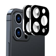 ENKAY ENKAY iPhone 15 Pro / 15 Pro Max 2-PACK Linsskydd H&auml;rdat Glas - Teknikhallen.se