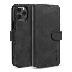 DG.MING iPhone 13 - DG.MING Retro L&auml;der Fodral - Svart - Teknikhallen.se