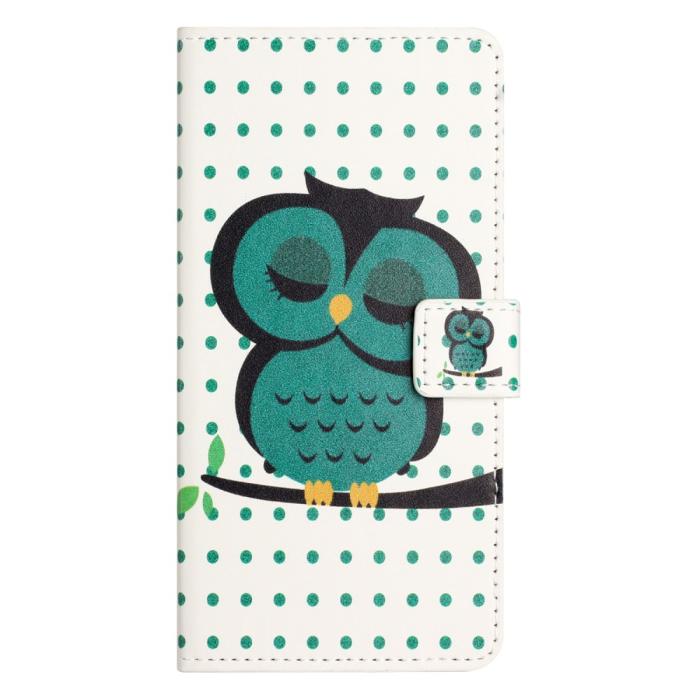 Bild 4,  Motorola Moto G55 5G Fodral Med Tryck Uggla - Teknikhallen.se