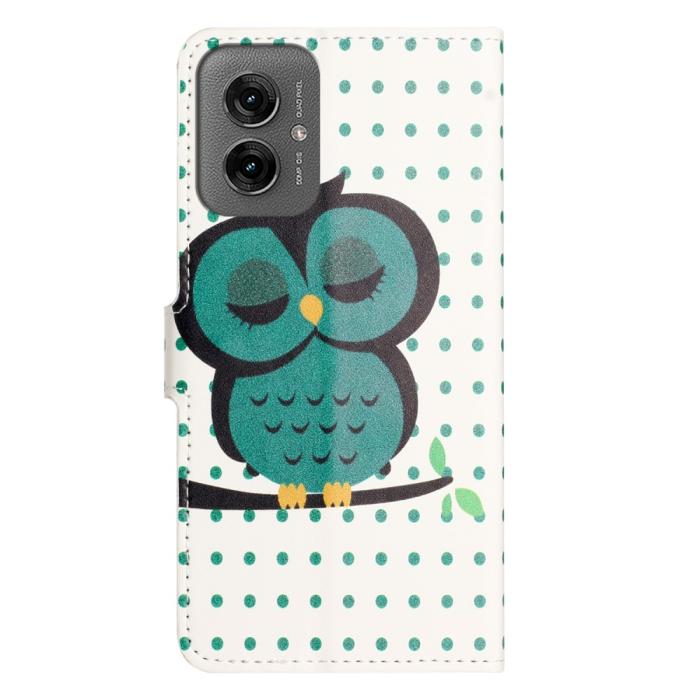 Bild 5,  Motorola Moto G55 5G Fodral Med Tryck Uggla - Teknikhallen.se