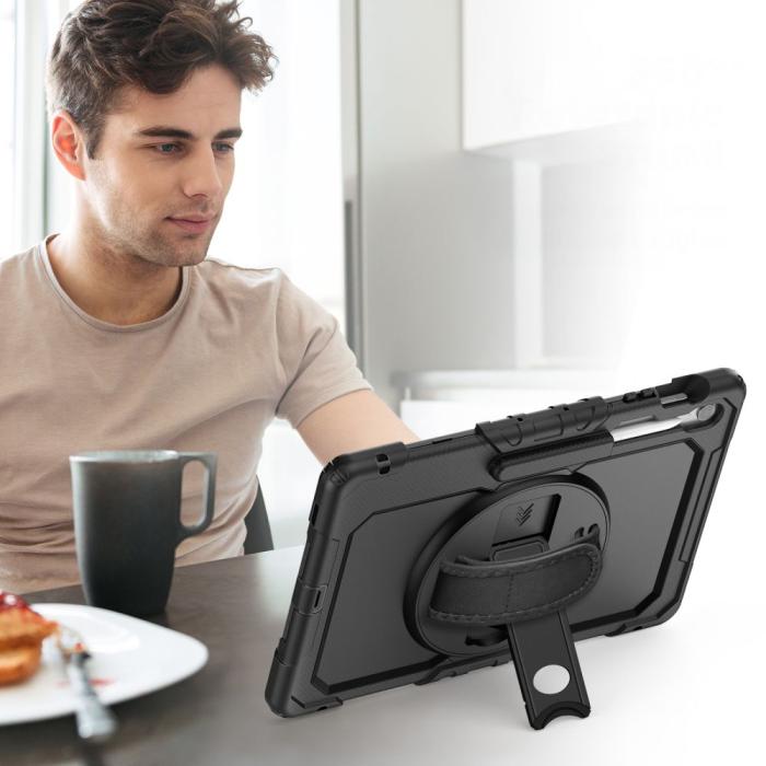 Bild 6, Tech-Protect Tech-Protect Galaxy Tab S10 FE Plus Skal Solid Svart - Teknikhallen.se