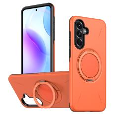  Samsung Galaxy A27 5G Skal Magsafe Kickstand Orange - Teknikhallen.se