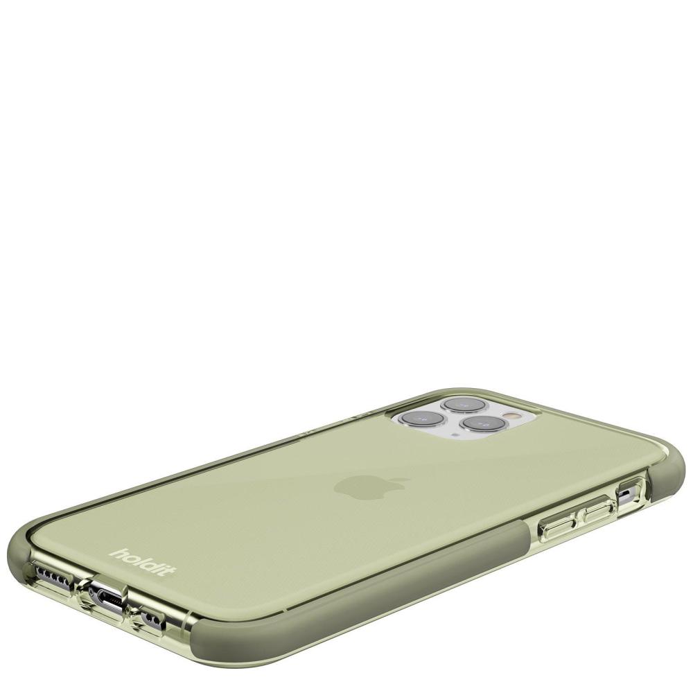 holdit holdit iPhone 11 Pro/X/Xs Skal Seethru Khaki Green - Teknikhallen.se