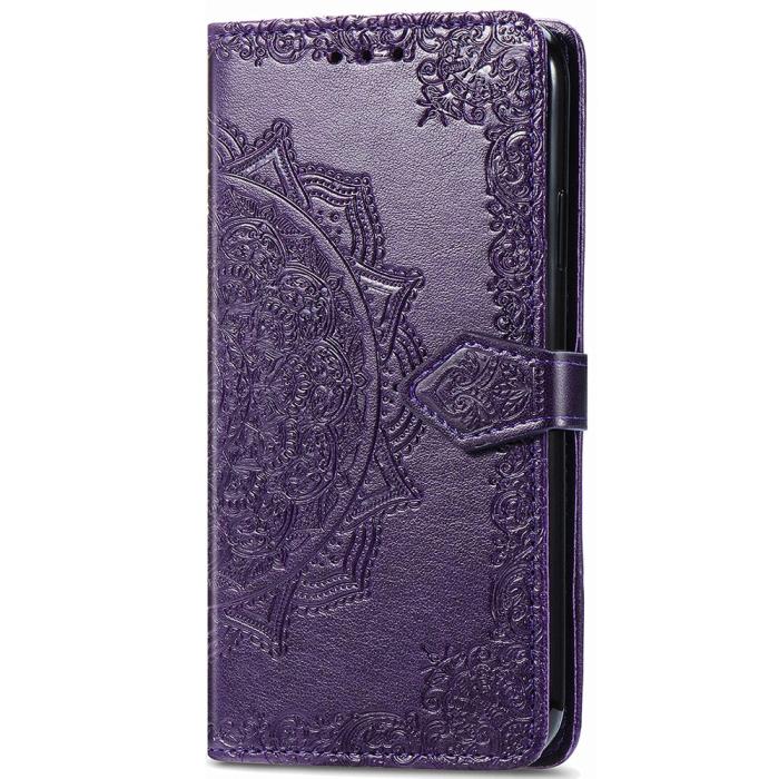 Bild 4,  Samsung Galaxy S23 FE Fodral Mandala Blossom Lila - Teknikhallen.se
