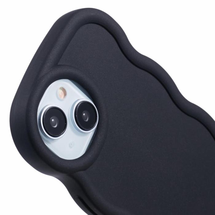 Bild 6,  iPhone 14 Mobilskal Wavy Svart - Teknikhallen.se