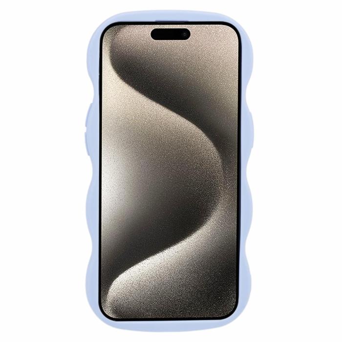 Bild 2,  iPhone 14 Mobilskal Wavy Lila - Teknikhallen.se