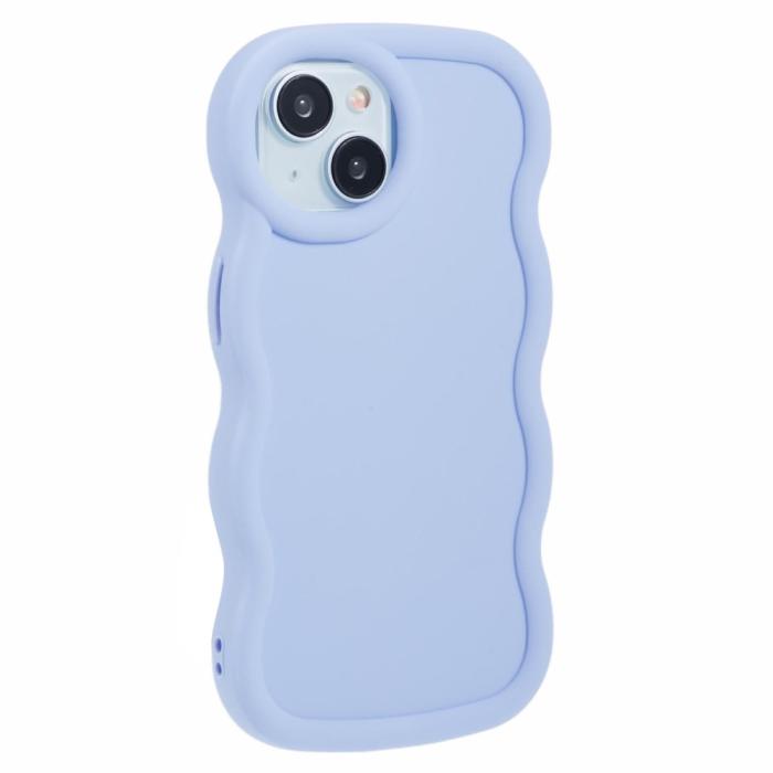 Bild 3,  iPhone 14 Mobilskal Wavy Lila - Teknikhallen.se