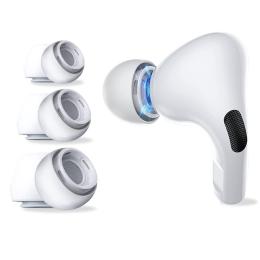 Tech-Protect Tech-Protect 3-PACK Öronpluggar / Earbuds AirPods Pro 1/2 Vit - Teknikhallen.se