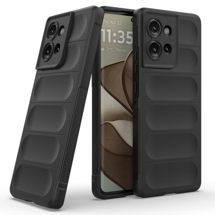 Bild 4,  Motorola Edge 50 Skal Magic Shield Vit - Teknikhallen.se