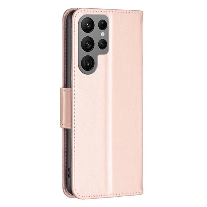 Bild 5,  Galaxy S24 Ultra Fodral Med Fjäril Tryck Roséguld - Teknikhallen.se