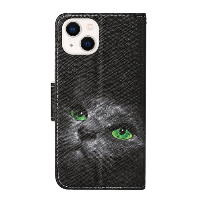 Bild 3,  iPhone 14 Fodral Med Tryck Svart Katt - Teknikhallen.se