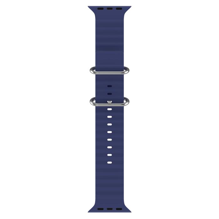 Bild 3, ColorPop Apple Watch 42/41/40/38 mm Armband Ocean Wave Midnight Blue - Teknikhallen.se