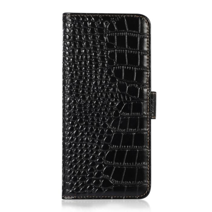 Bild 2,  Xiaomi 13 Pro 5G Fodral Krokodil Textur Svart - Teknikhallen.se