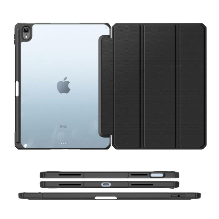 Bild 3, DUX DUCIS DUX DUCIS iPad 11 2025 / 10.9 2022 Fodral TOBY Tri-Fold Svart - Teknikhallen.se
