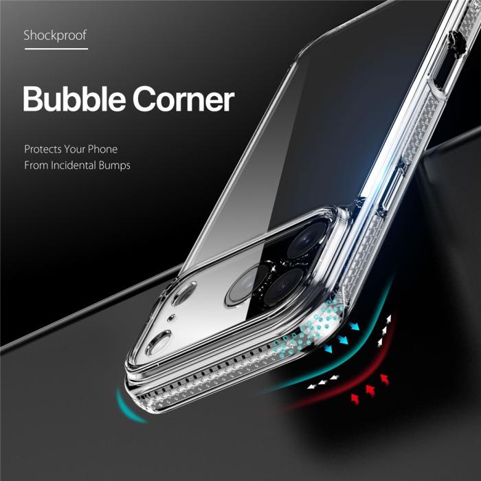 Bild 5, DUX DUCIS DUX DUCIS iPhone 17 Pro Skal Hybrid Clin Series Transparent - Teknikhallen.se